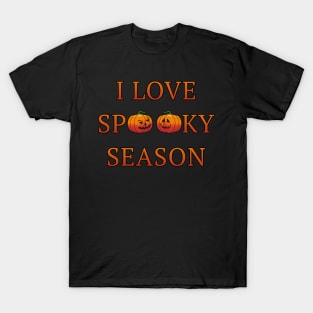 I Love Spooky Season T-Shirt